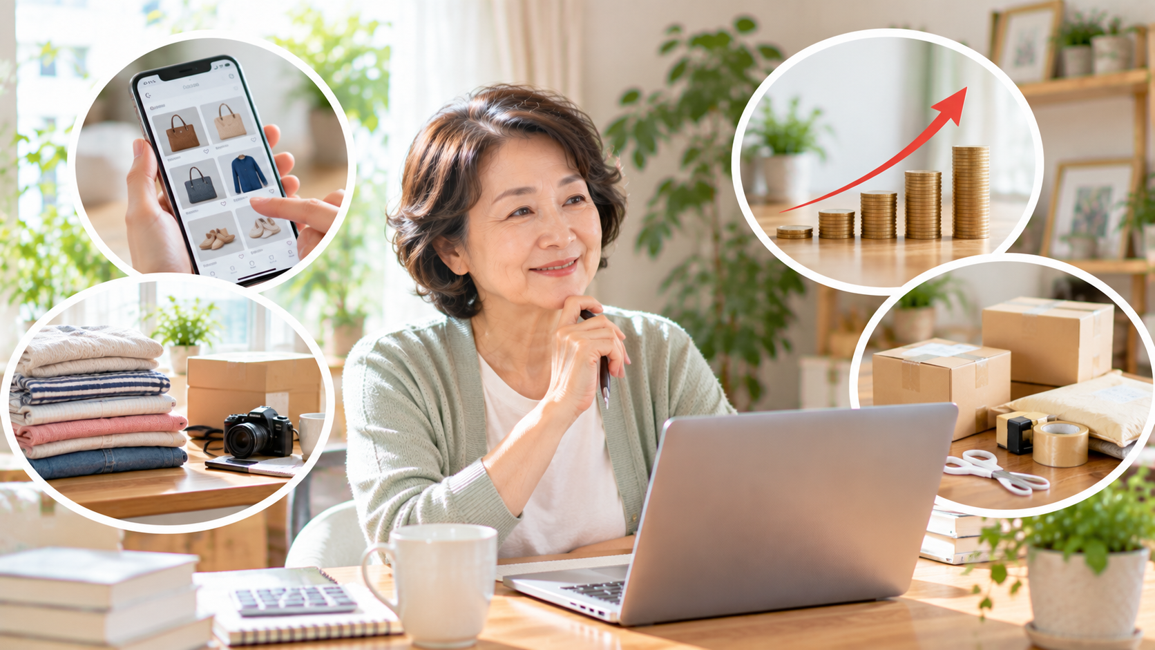 60代未経験メルカリ月10万円の現実