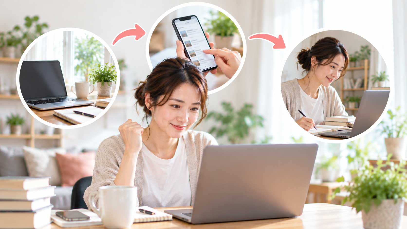 未経験の女性が在宅ワークを始める3ステップ